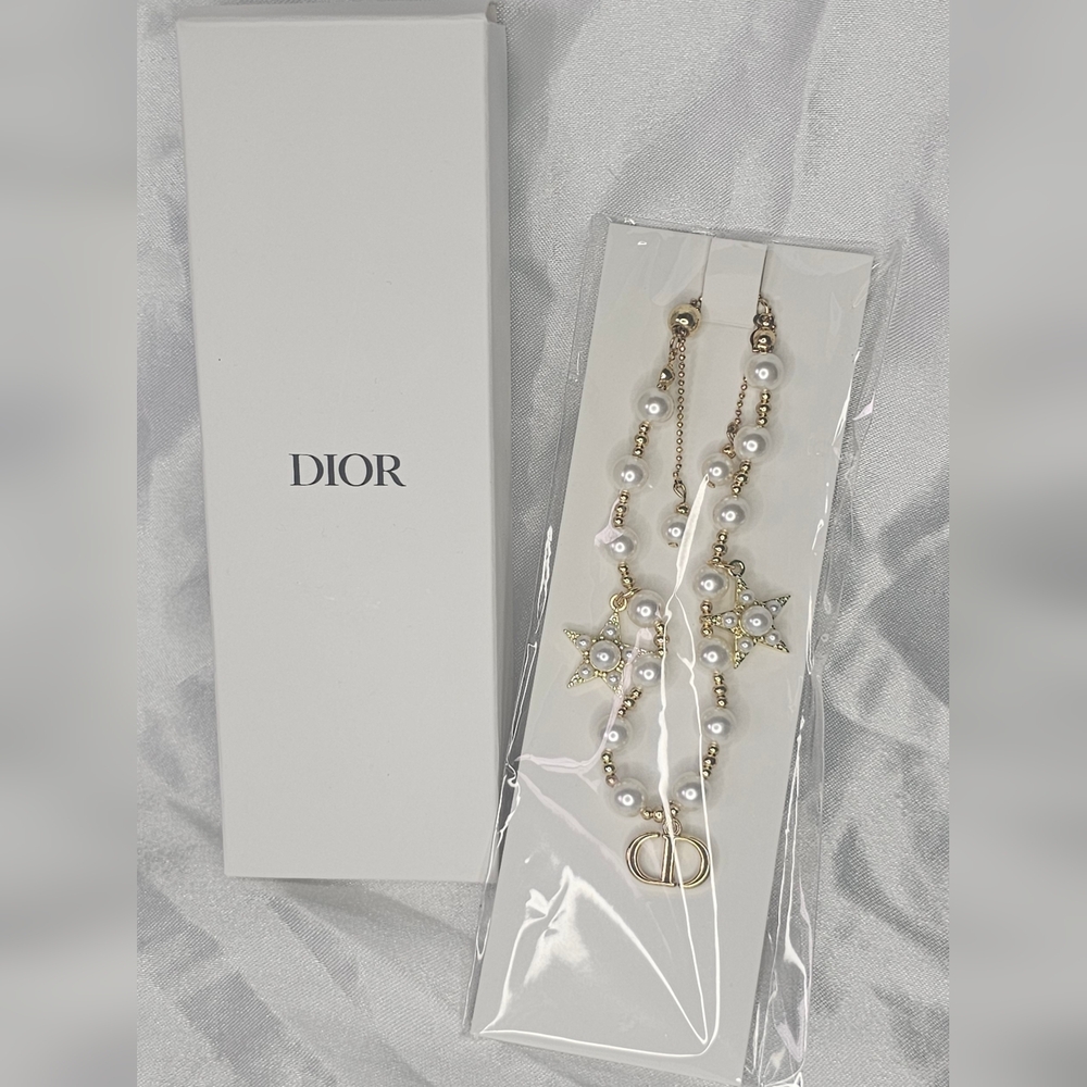 Brand New Gold GWP/VIP Dior Star Pearl Bracelet